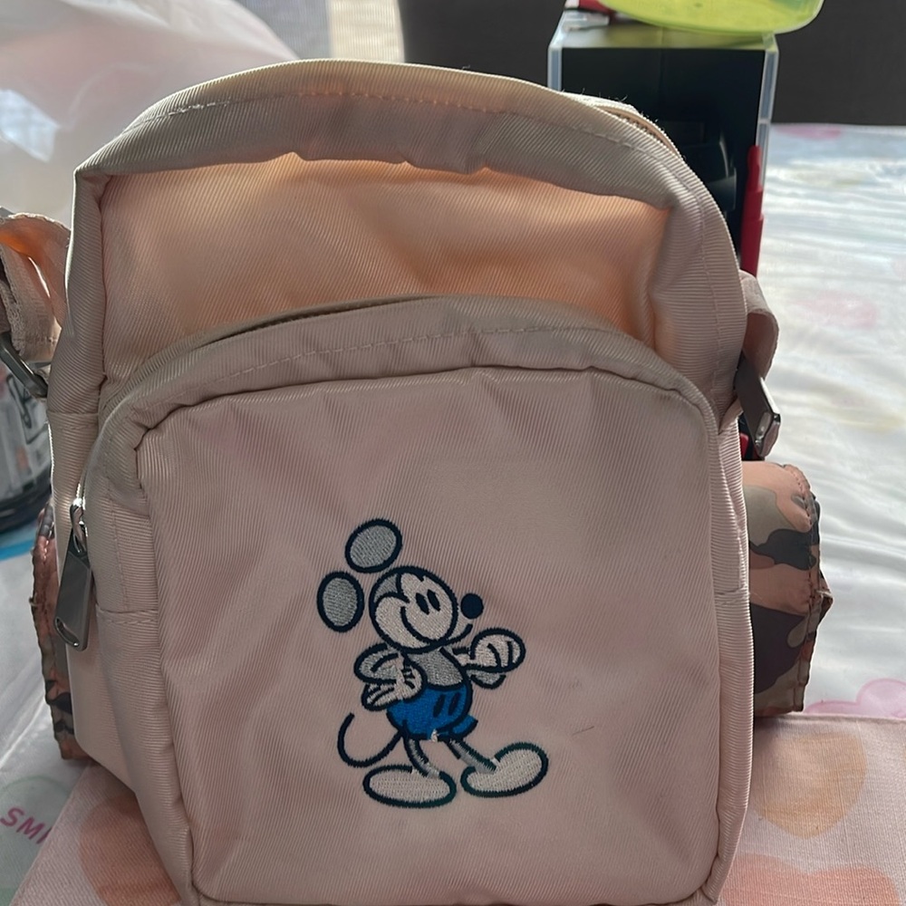 Mickey Mouse Crossbody, two compartments